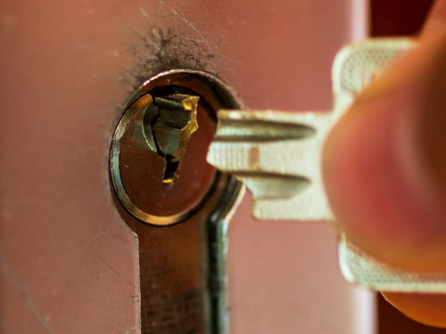 Chiave rotta nella serratura