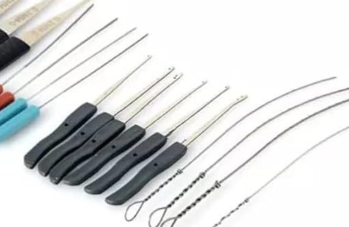 provare a estrarre una chiave spezzata